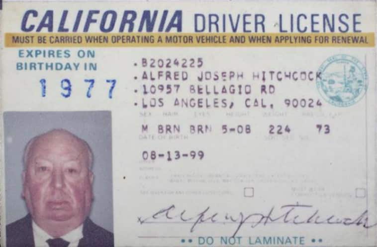 18 Amazing Vintage Celebrity Drivers Licenses And Ids