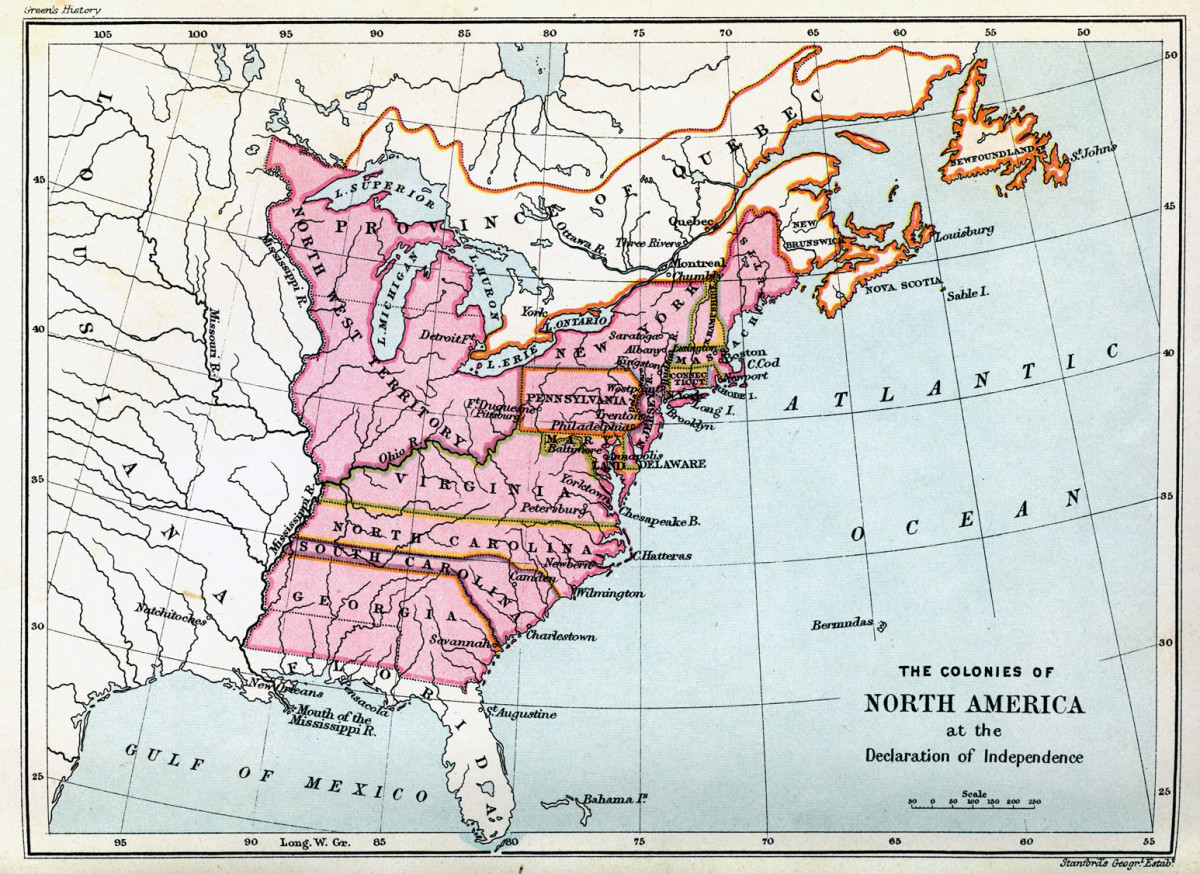 What Were The 13 Original Colonies? History Defined