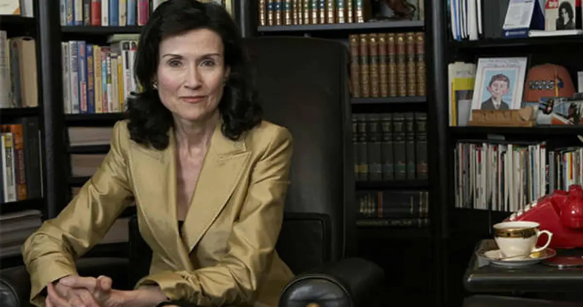 Writer Marilyn vos Savant is photographed for the Financial Times