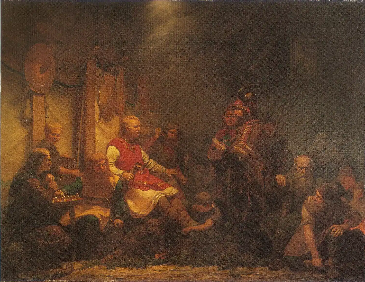 Ivar the Boneless, Ubbe and Hivtserk Ragnar Lothbrok's Sons -  Mythologian.Net
